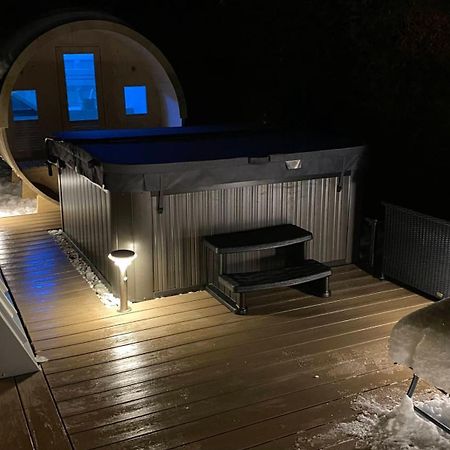 Au-Doux-Altic Chalet Romantique Avec Jacuzzi Et Sauna Metabief Exterior photo